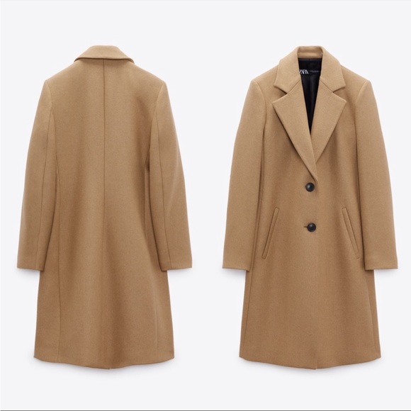 Zara Jackets & Blazers - Menswear style Zara Wool Coat